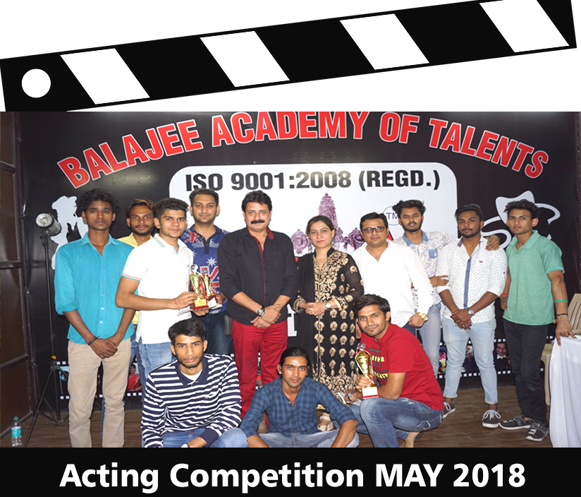 ACTING COMPETITION IN DELHI BY BALEJEE ACADEMY OF TALENTS.